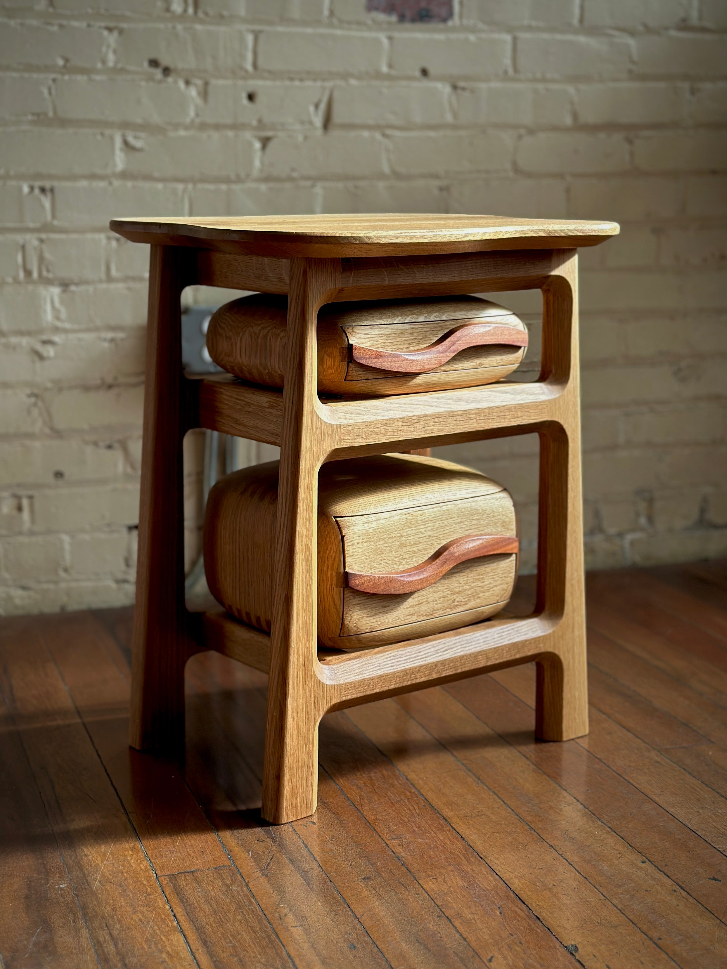 Sculpt - "Floating" Drawer Night Stand