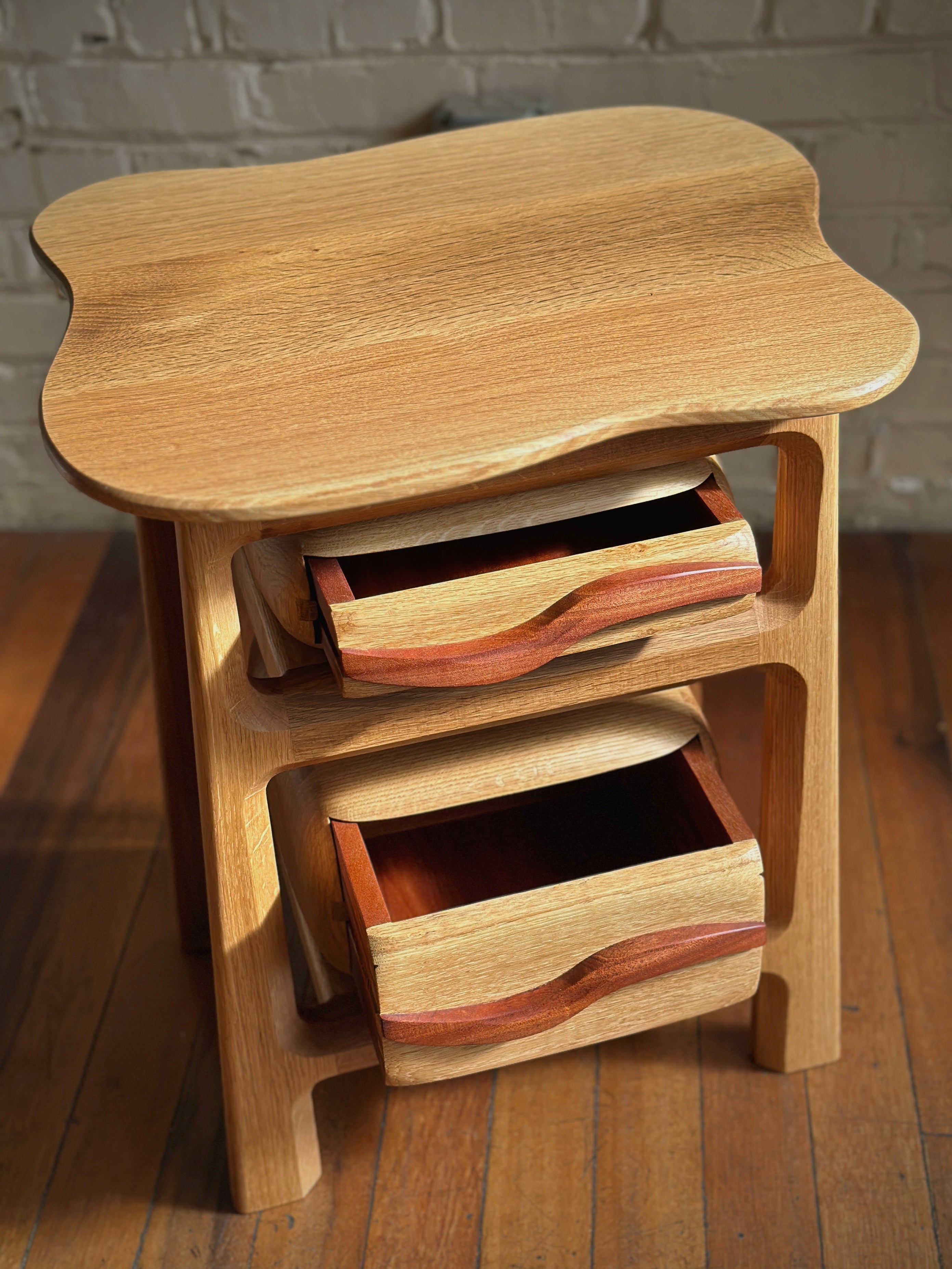 Sculpt - "Floating" Drawer Night Stand