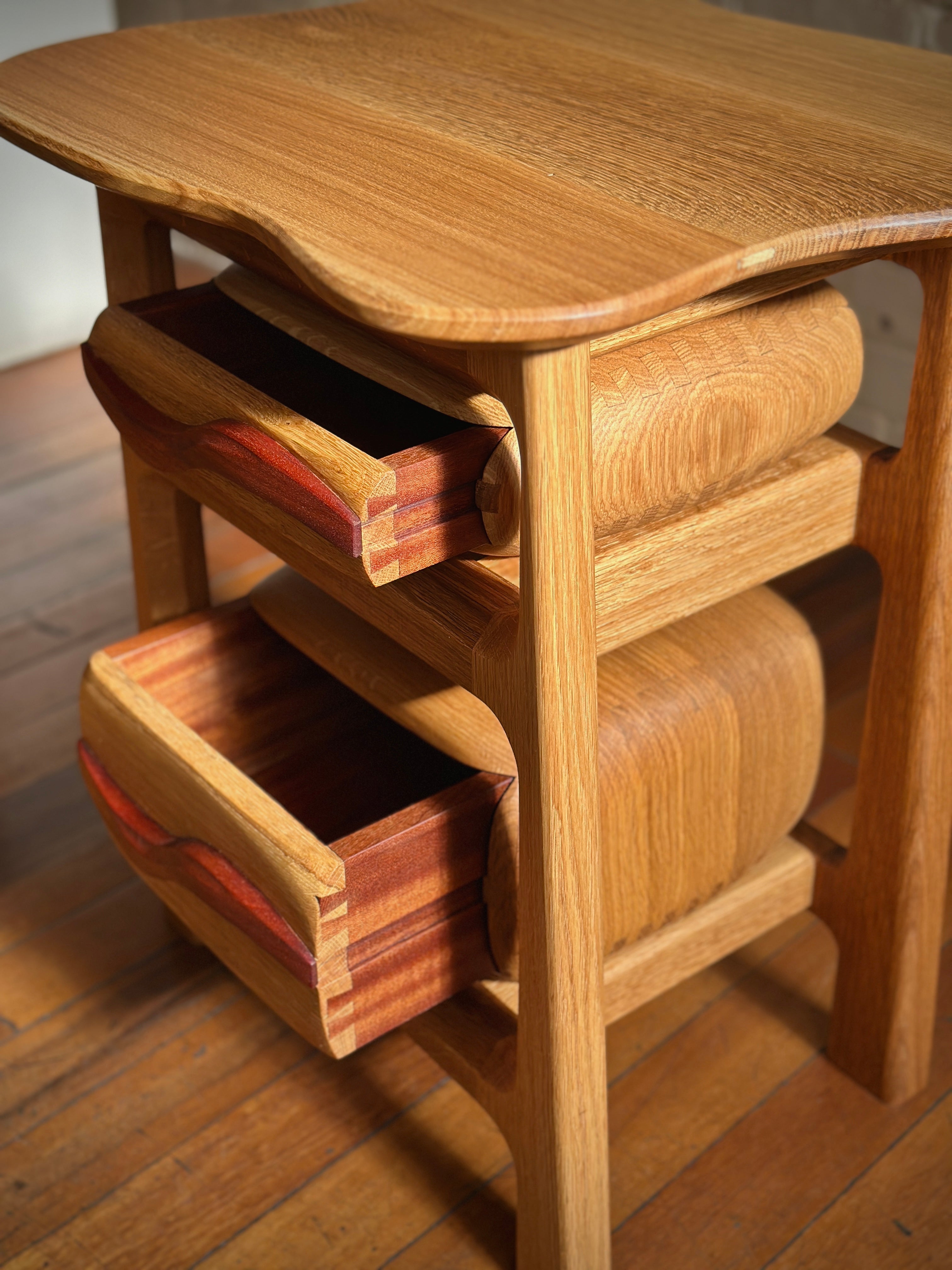 Sculpt - "Floating" Drawer Night Stand