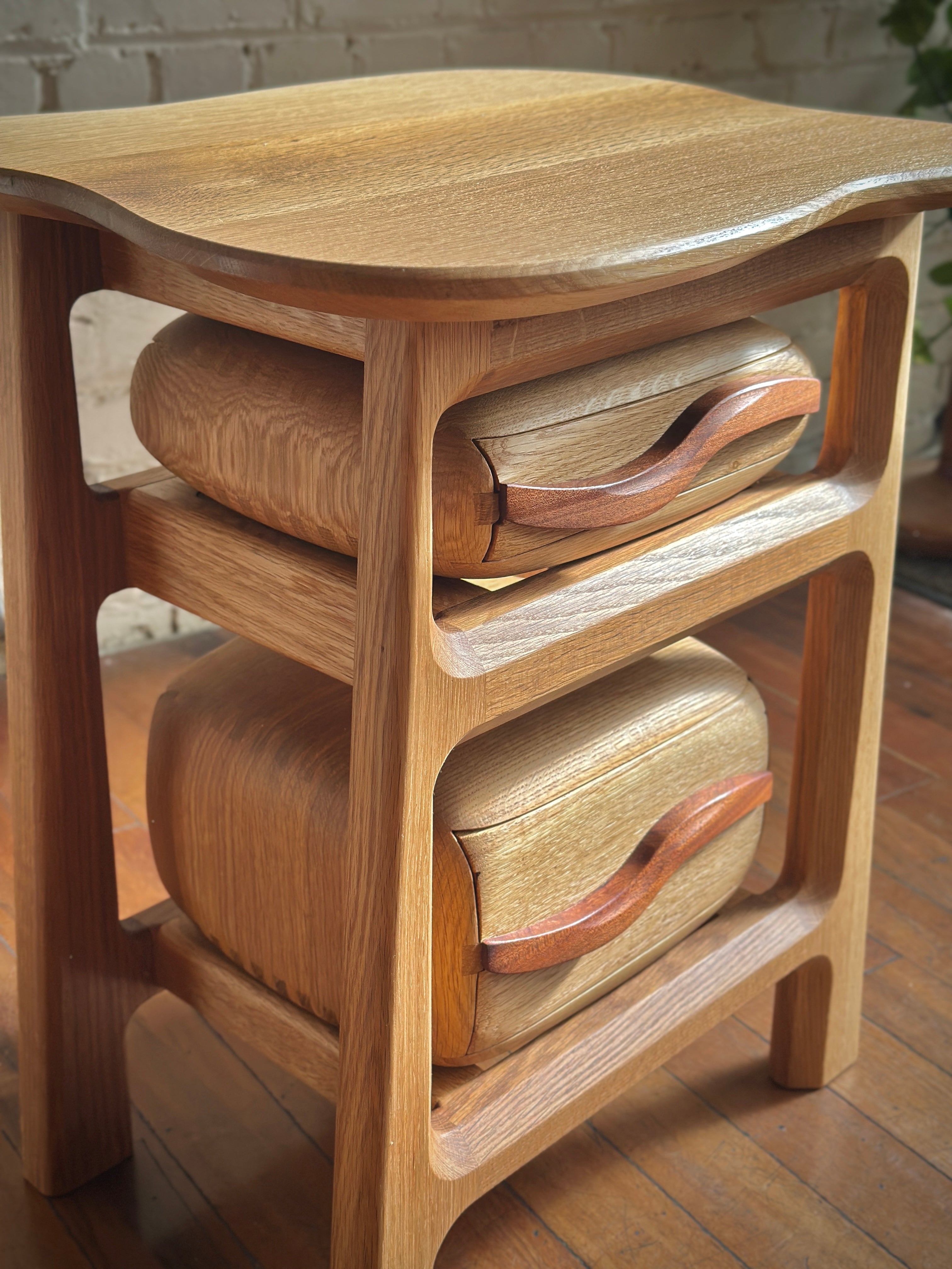 Sculpt - "Floating" Drawer Night Stand